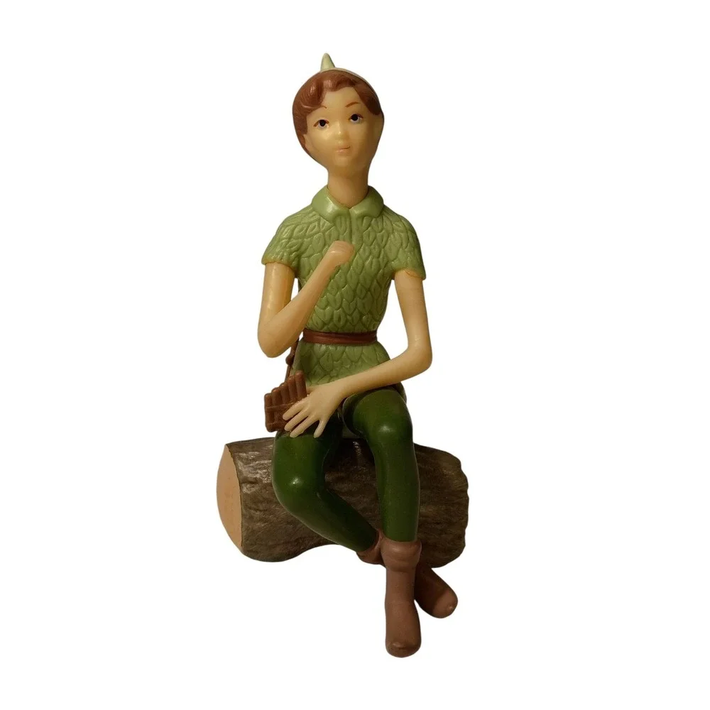 Wilton Cake Topper Peter Pan 6in Character Hard Plastic Hong Kong 1972‎ Vintage